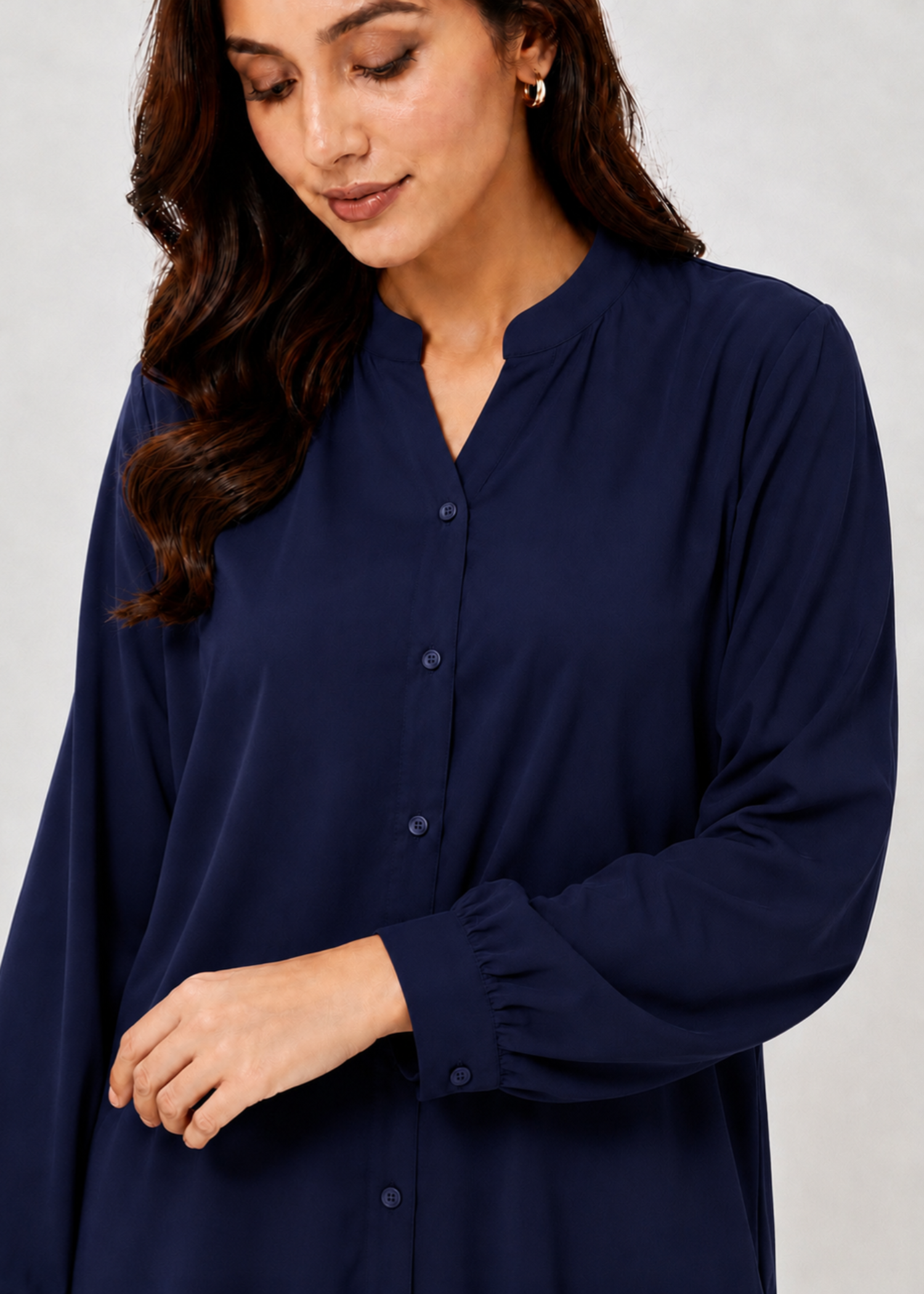linen Co Ord Sets in Midnight blue