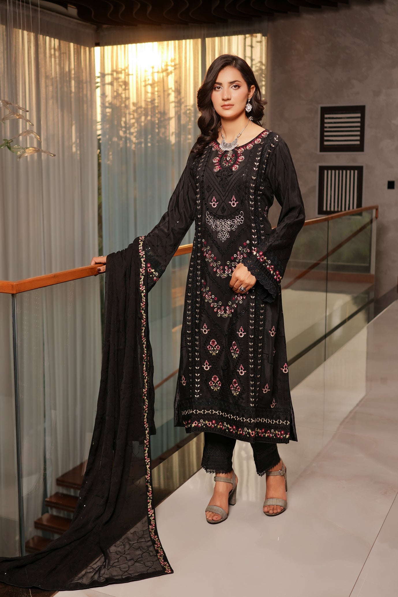 Shamooz Silk Edit Festive Pret Formals – D-10