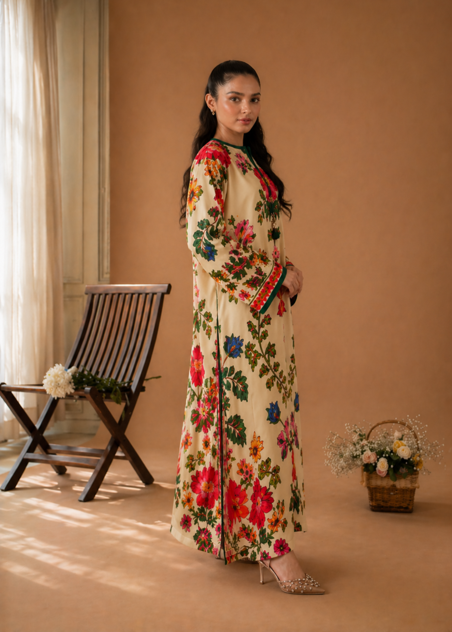 grip Kaftan in Multi
