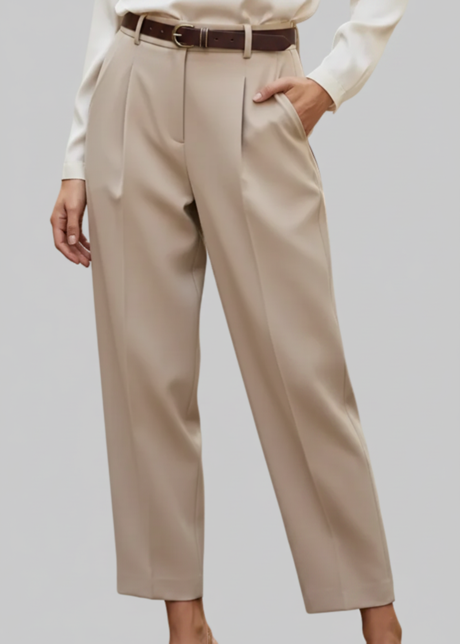 suiting Pants in Beige