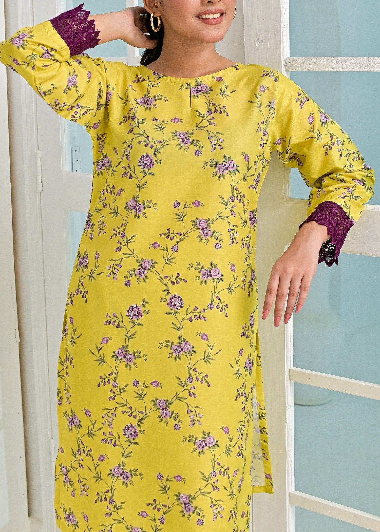 poly viscose Co Ord Sets in Key lime