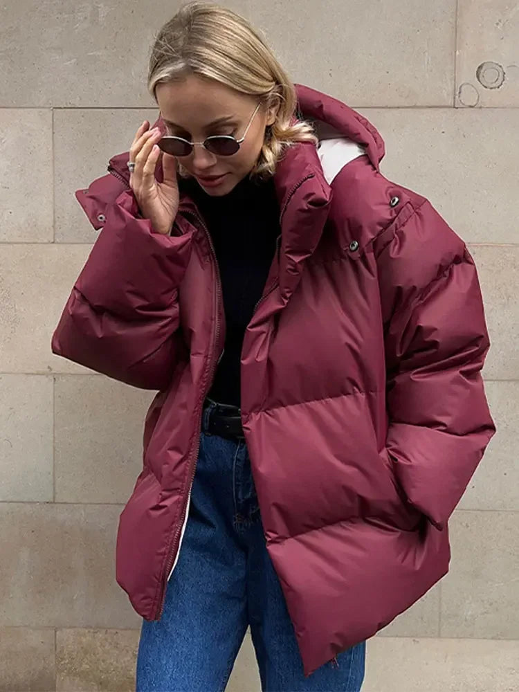 BLUSIANA SOFT DOWN JACKET