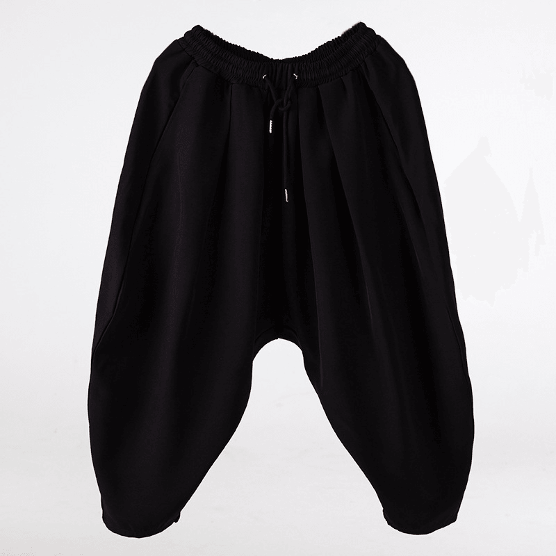 Chinese Literary Style Profile Harem Pants