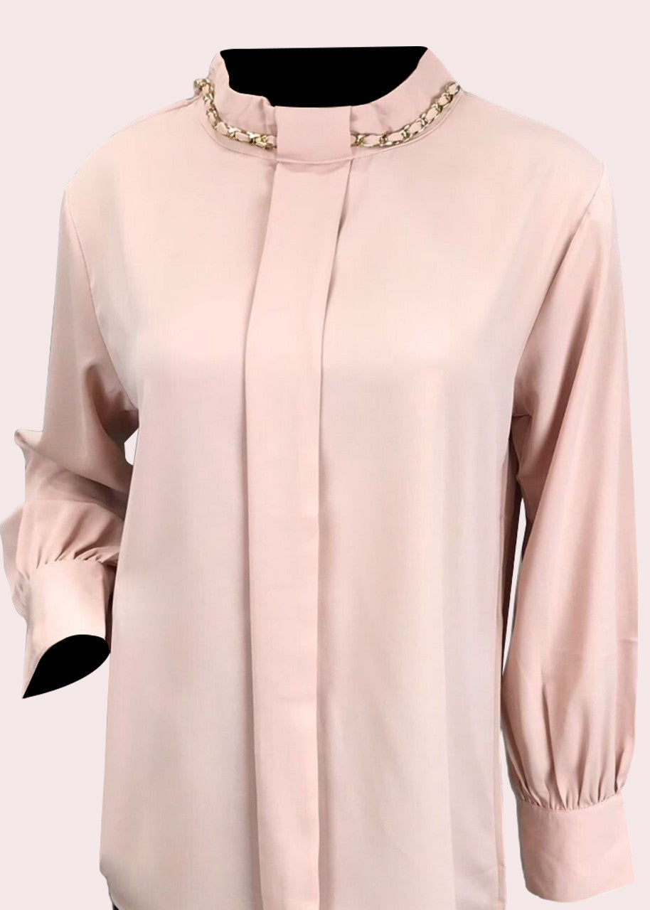 rayon Tunic in Pink