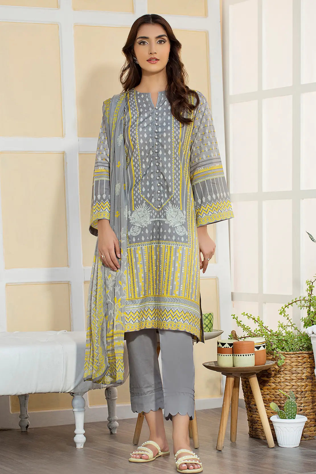 cambric Unstitched in Grey