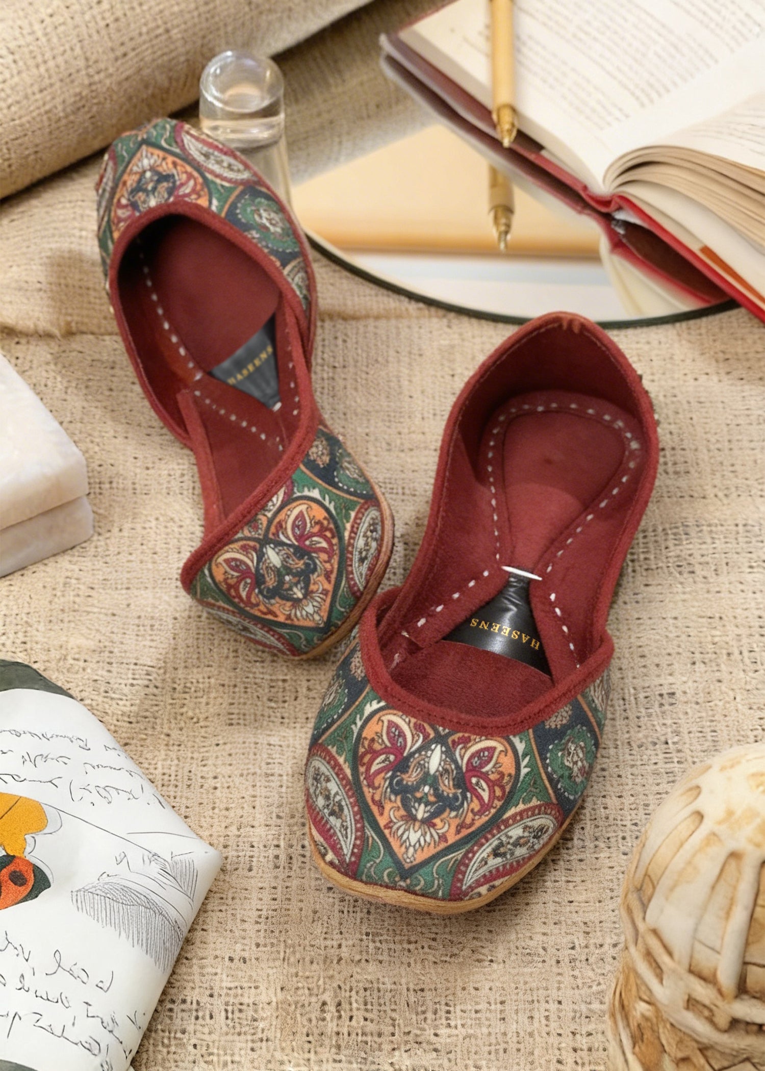 Khussa in Multi by - High Quality Women Khussa ODP0261