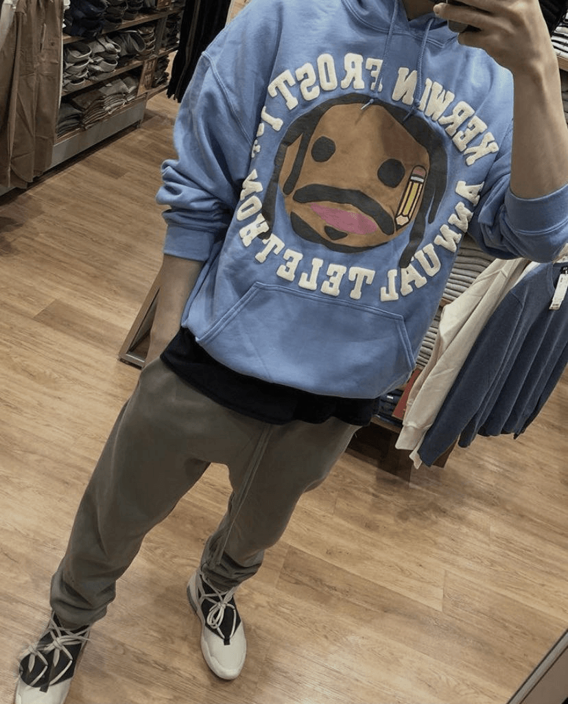 Co-Branded Charity Hoodie Cartoon Printed Sweater Men and Women Hooded Jacket