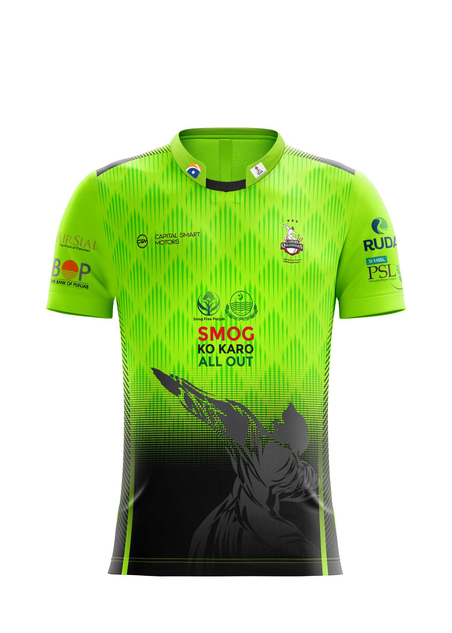 polyester T Shirt in Green