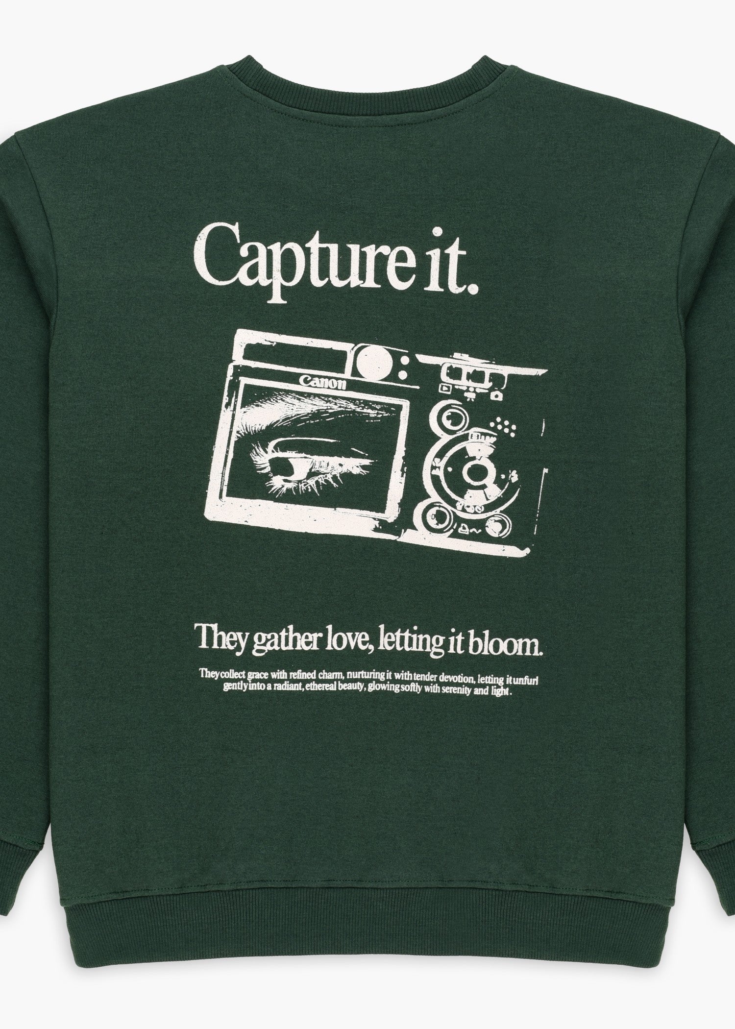 polycotton Sweatshirt in Green