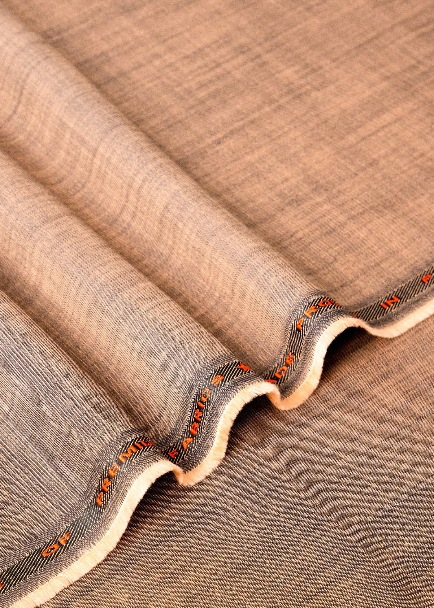 cotton Unstitched in Tan brown
