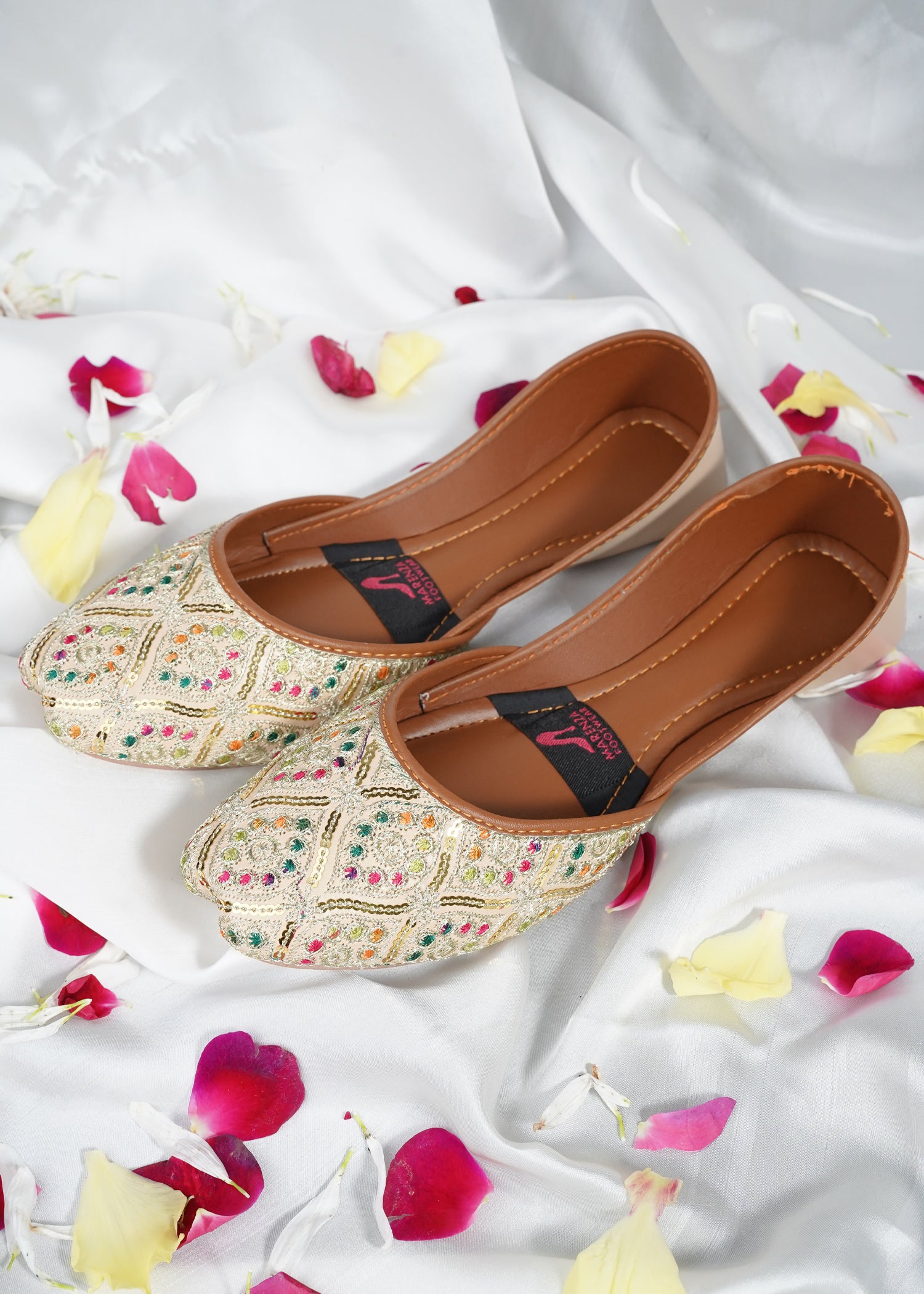 Khussa in Multi by - High Quality Women Khussa IJF3706