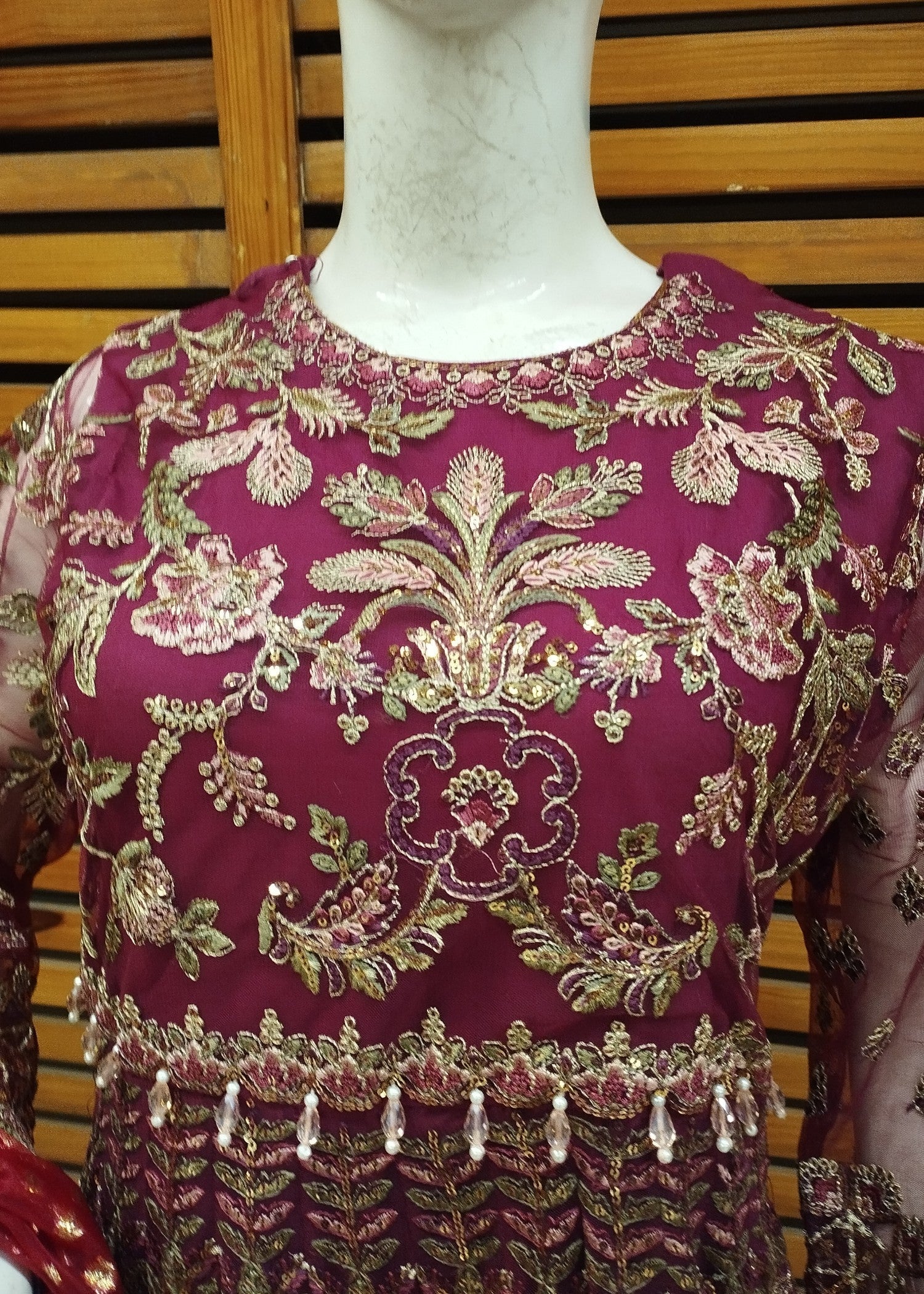 net Maxi in Magenta