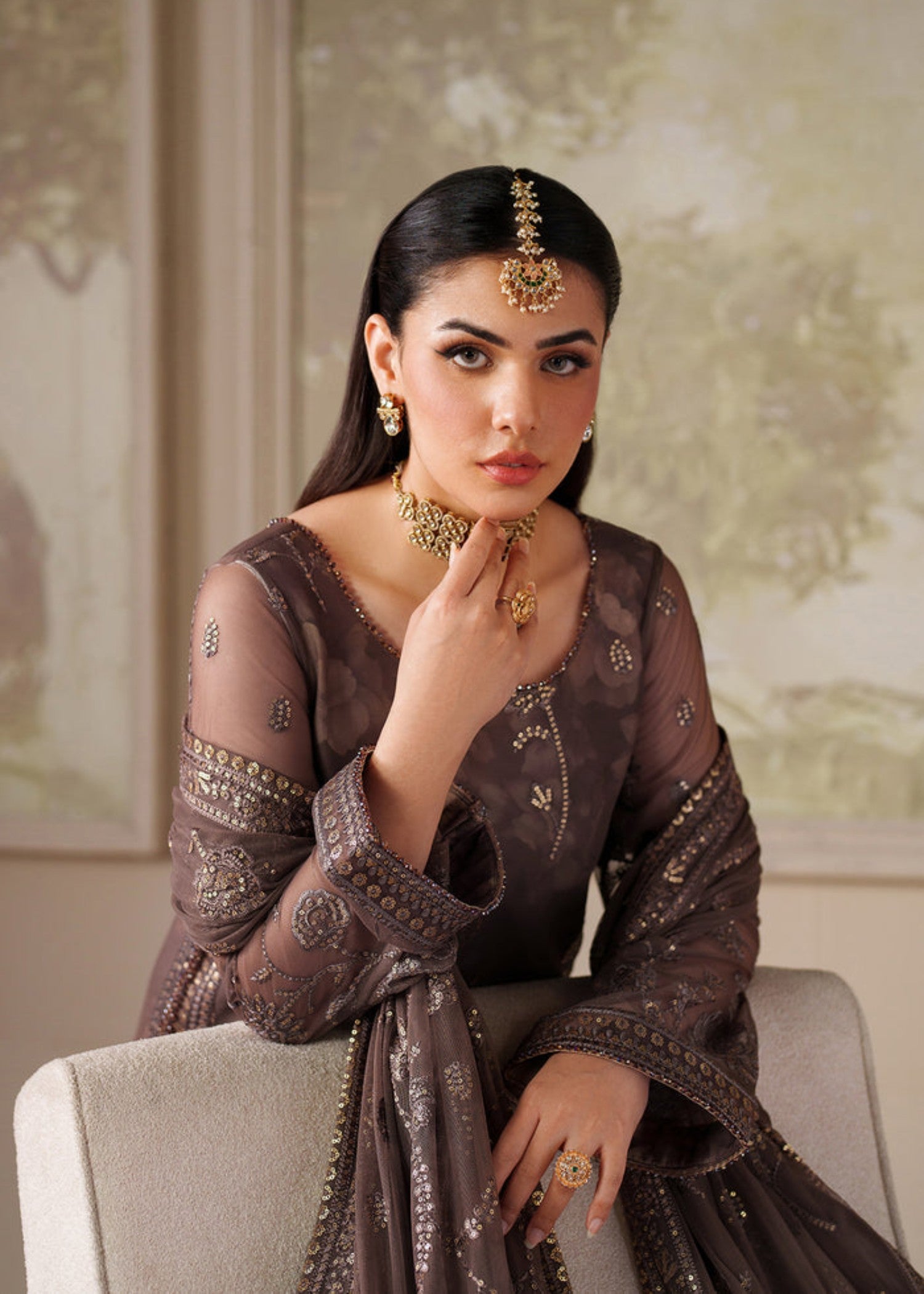 net Sharara in Brown