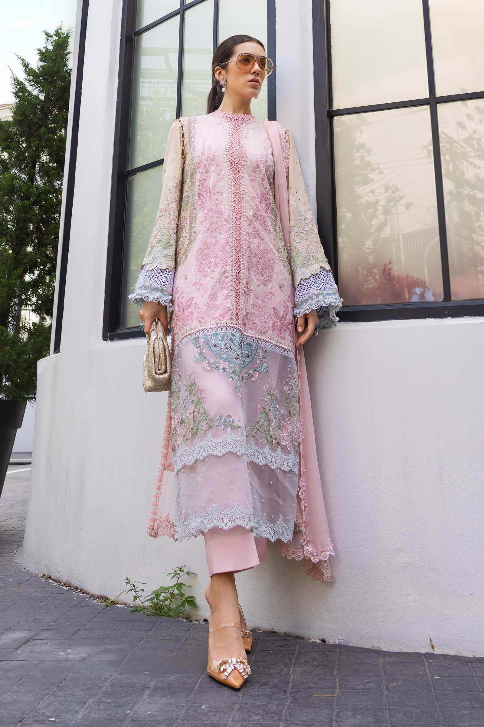 Eid Festive Luxury Lawn – EL26-09