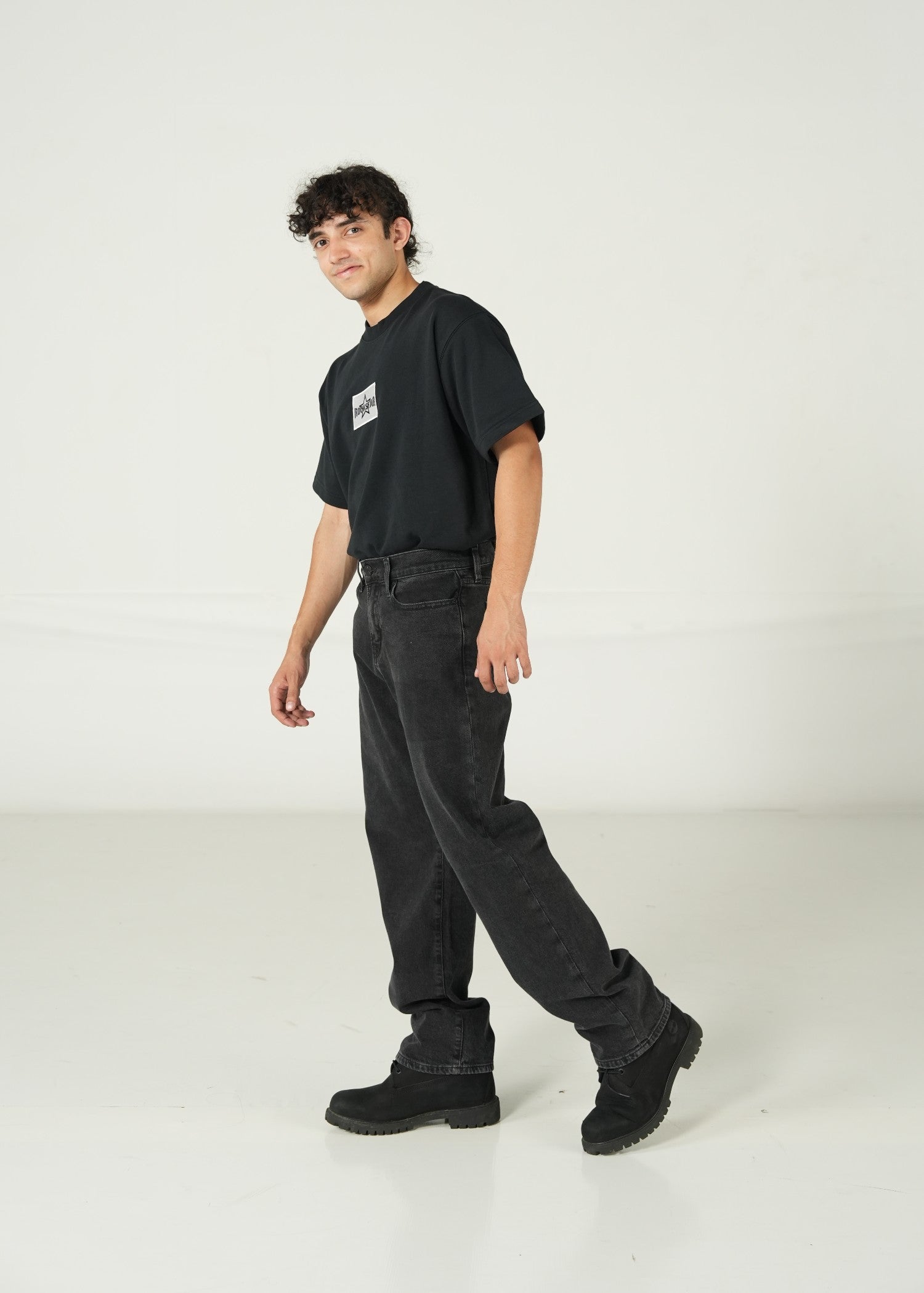 denim Jeans in Black by Rockstar Jeans