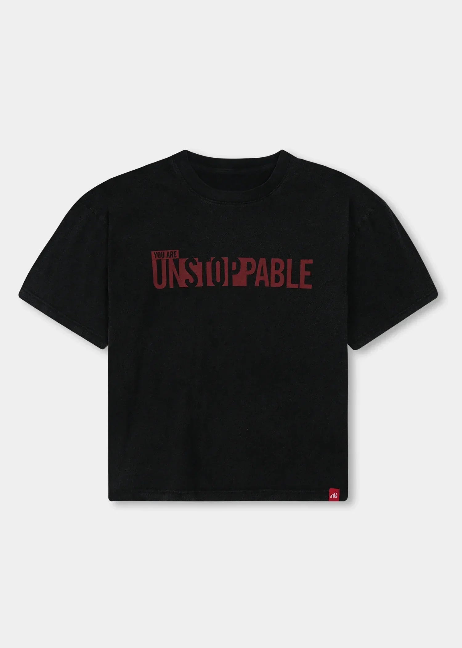 cotton jersey T Shirt in Black by Panda Clothing (Usa)