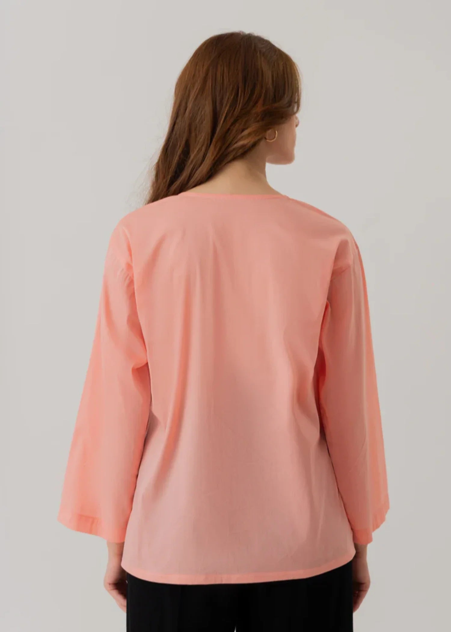 cotton Top in Peach orange