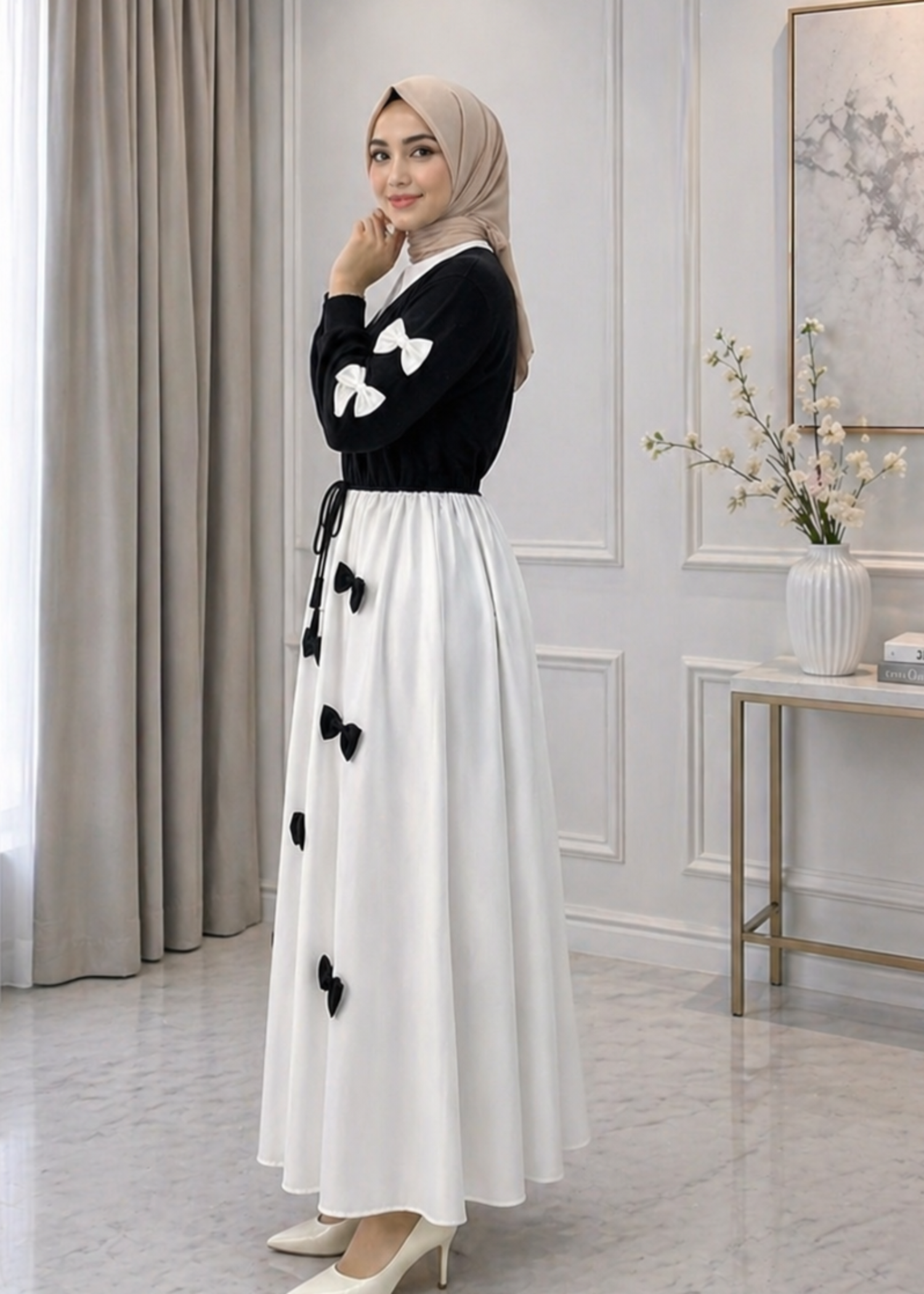 grip Maxi in White, black