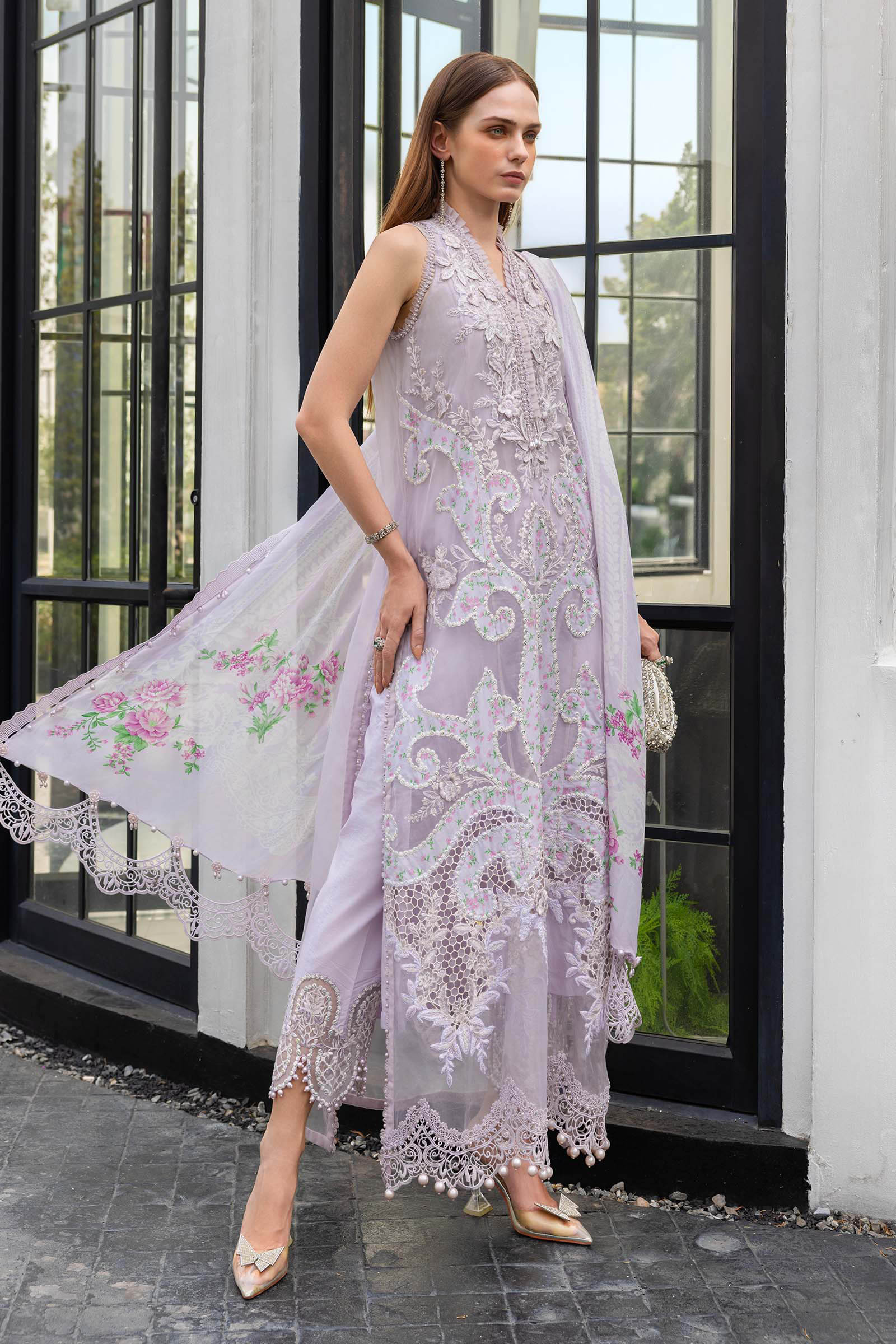 Eid Festive Luxury Lawn – EL26-12