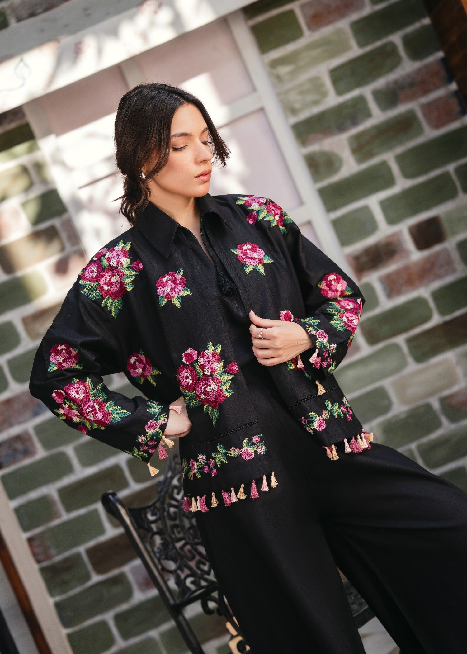 lawn Jacket in Black