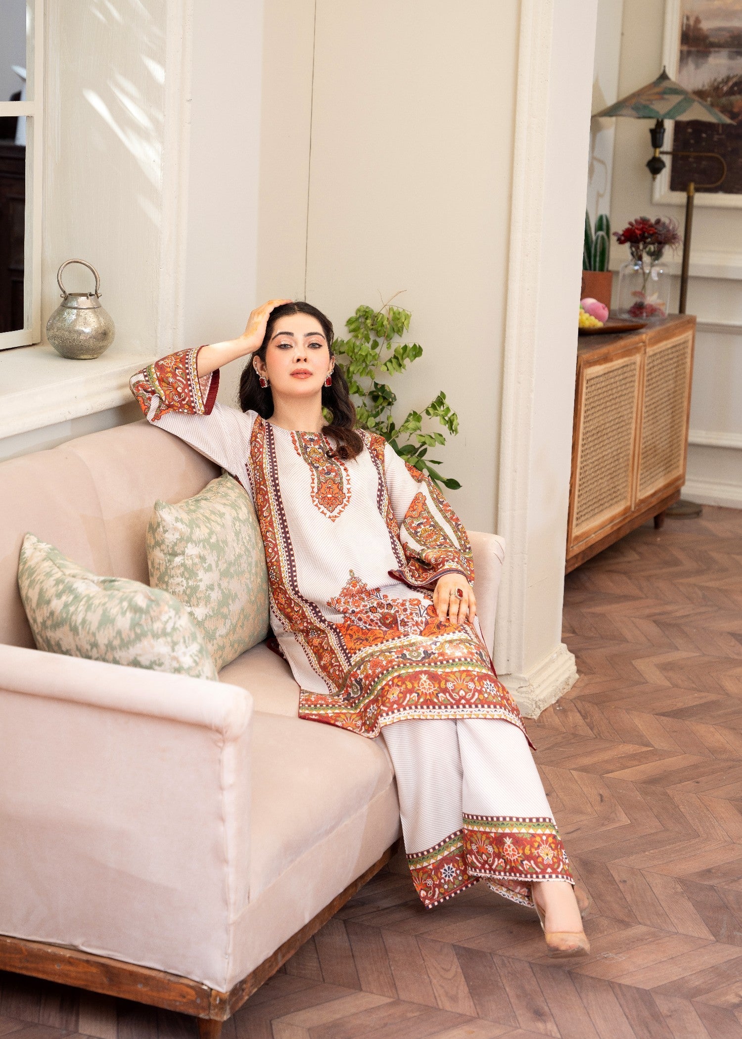 viscose Co Ord Sets in White