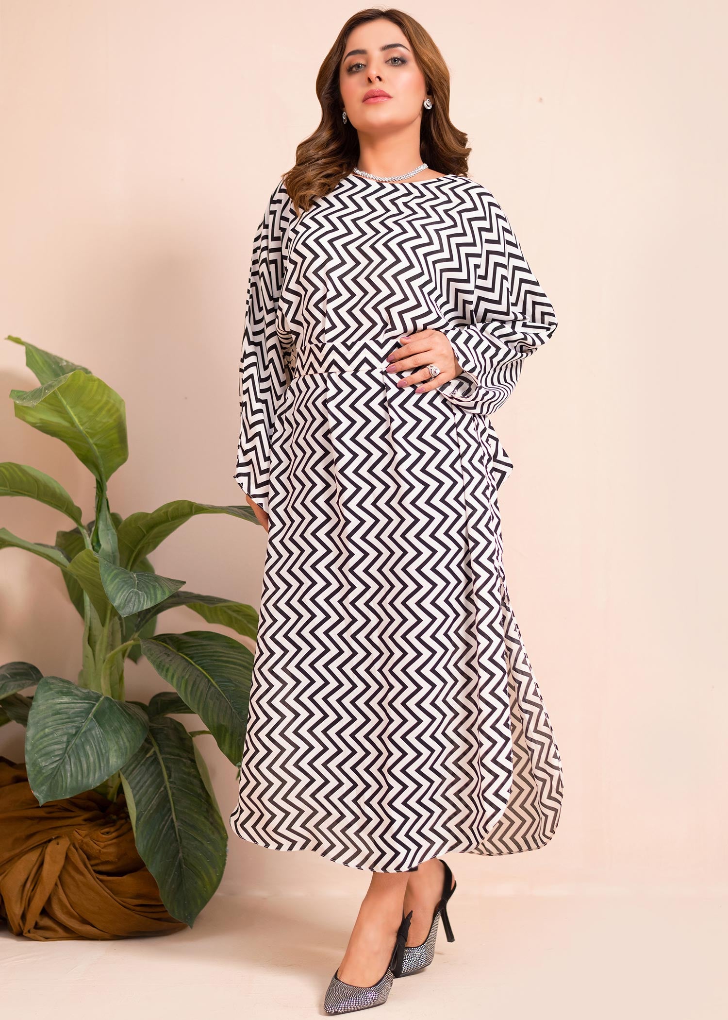 georgette chiffon Kurti in Multi
