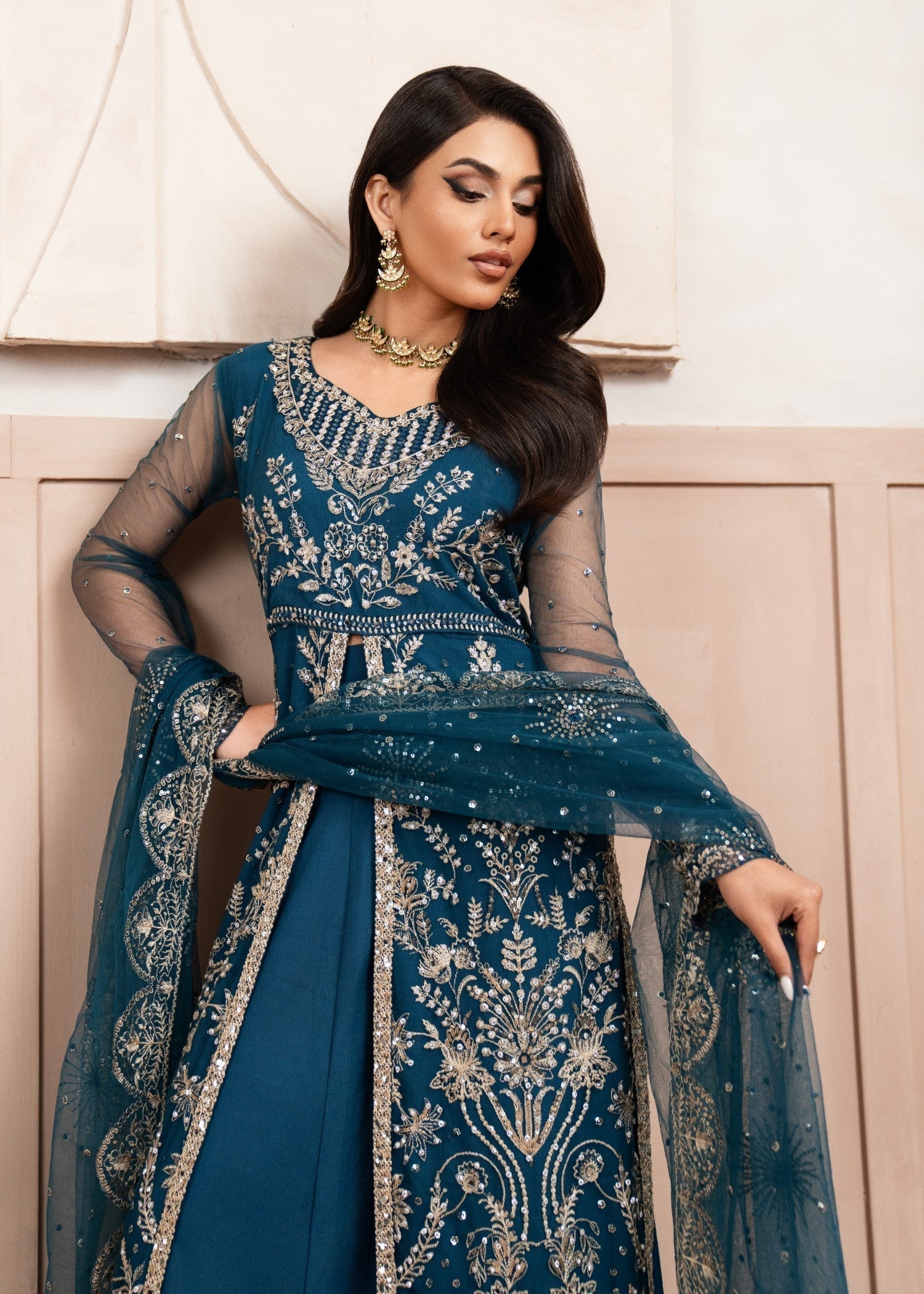 net Maxi in Teal