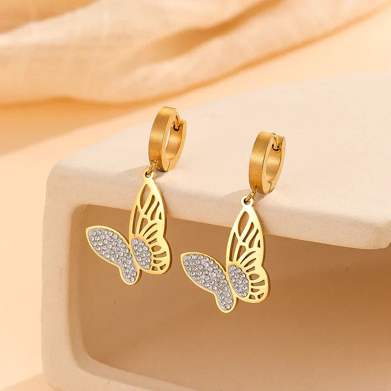 Earrings in White Color by - Trendy Women Earrings AQC3476
