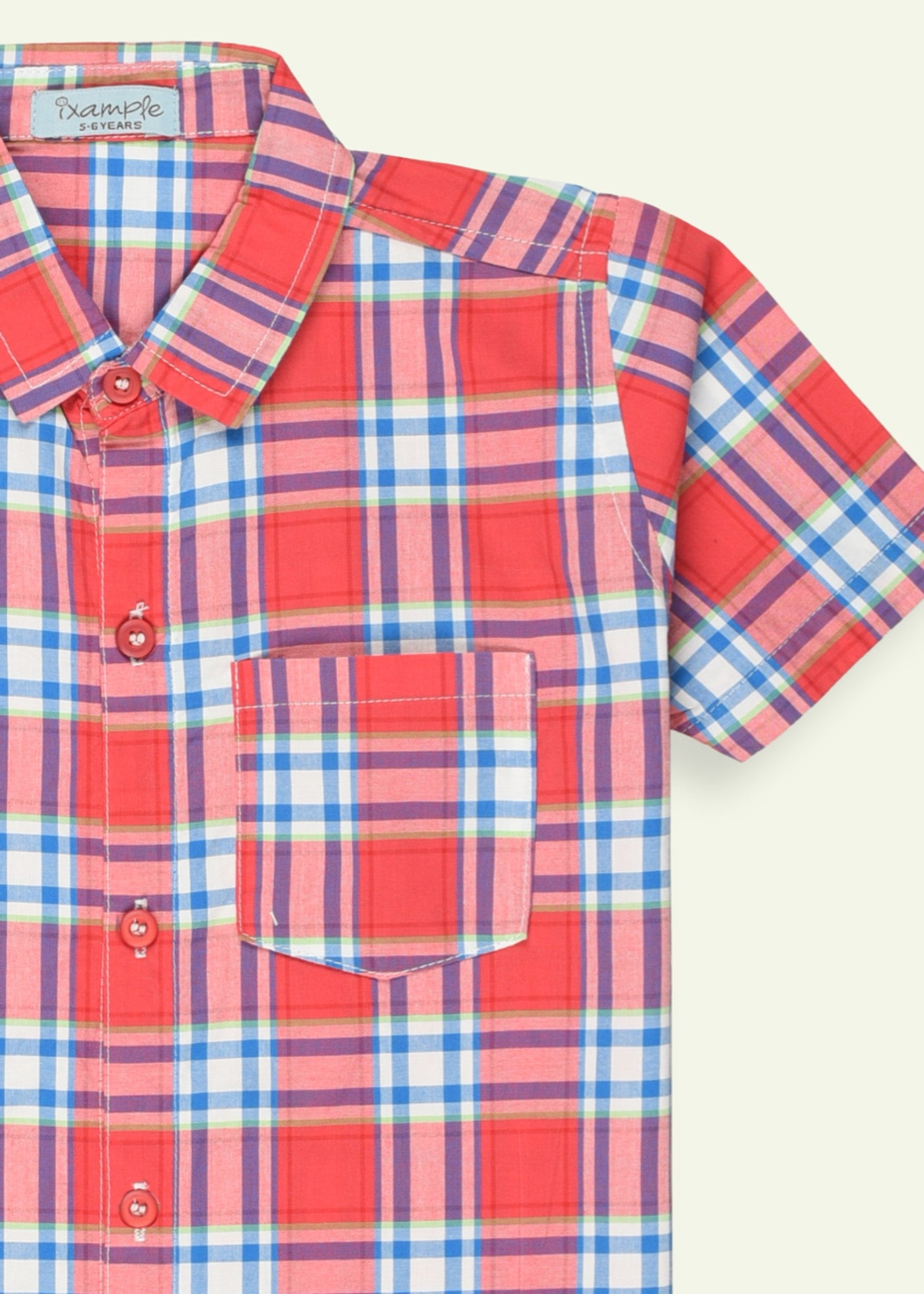 cotton Casual Shirt in Multi