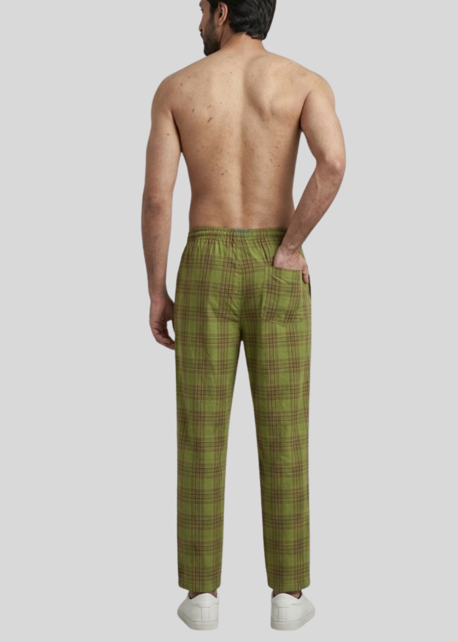 cotton Trousers in Multi