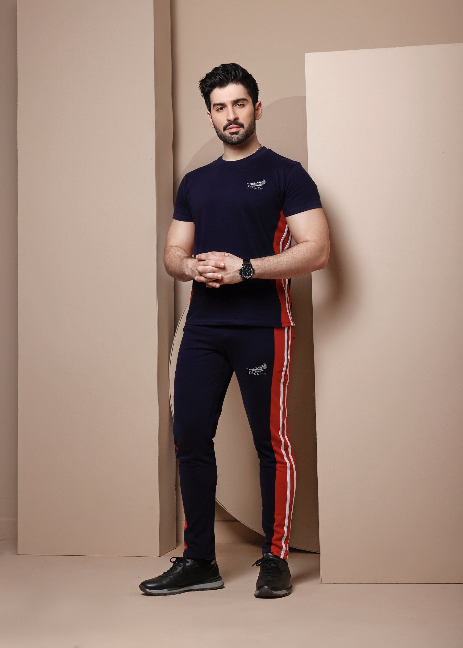 terry Tracksuit in Navy blue