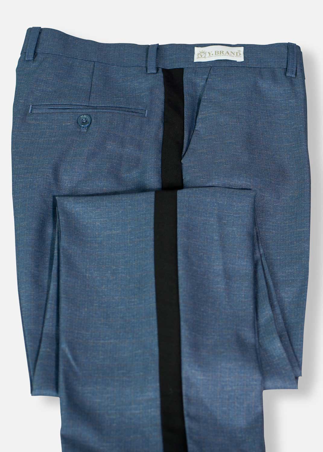 suiting Pants in Steel blue