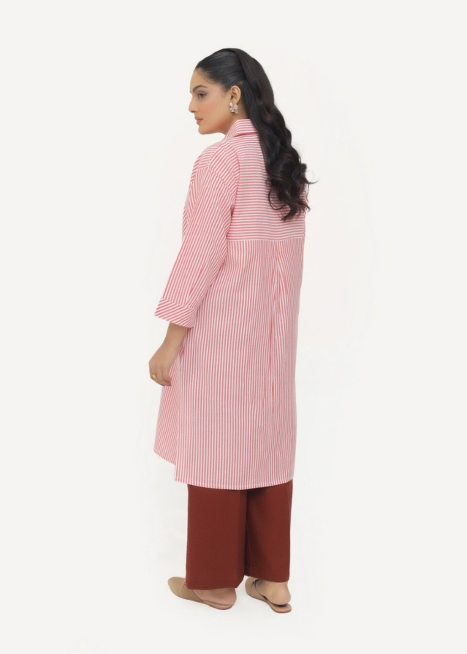 cotton Tunic in Red