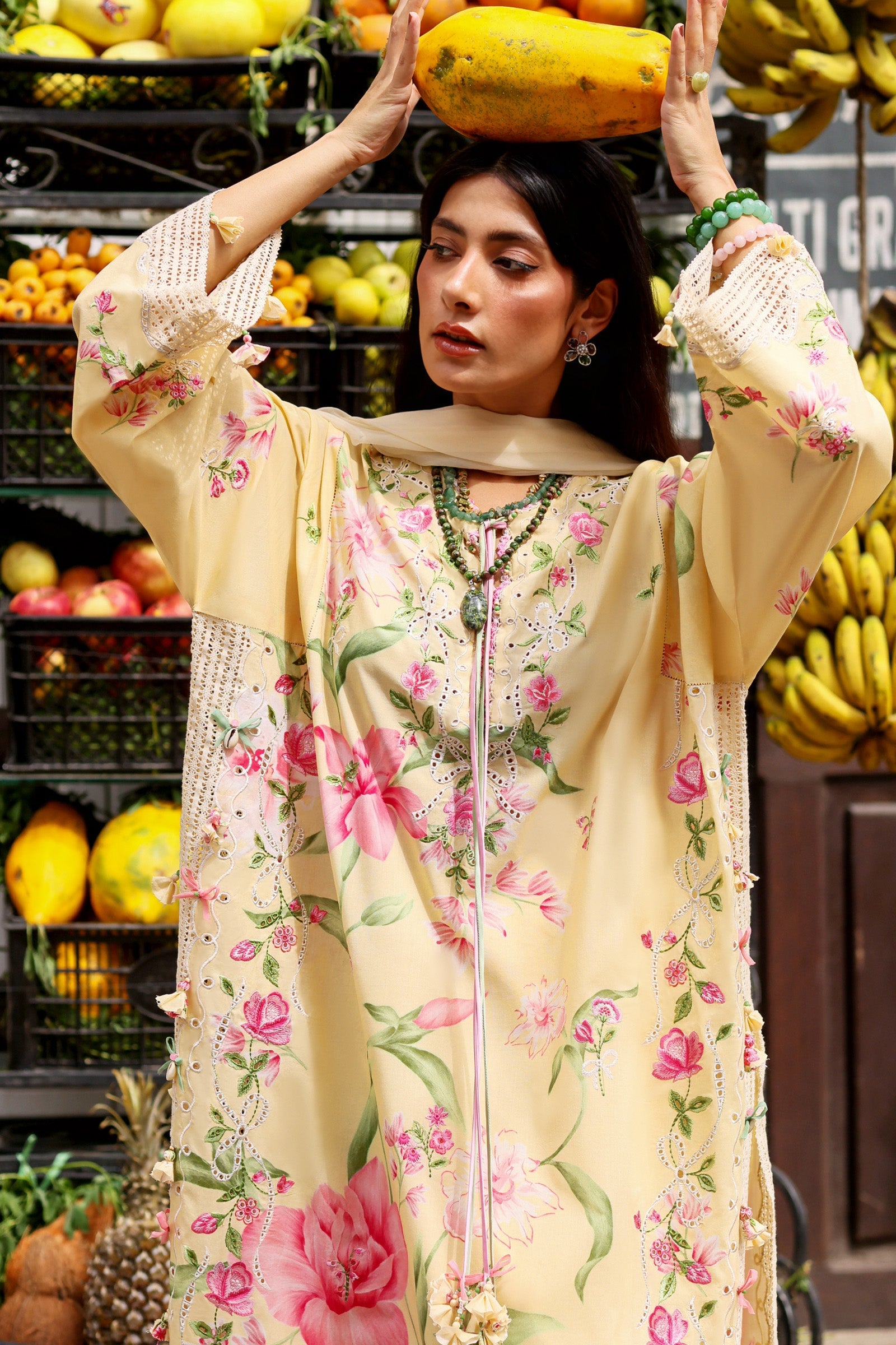 Festive Luxury Lawn – Himalayan Bell Mist (Z-01)