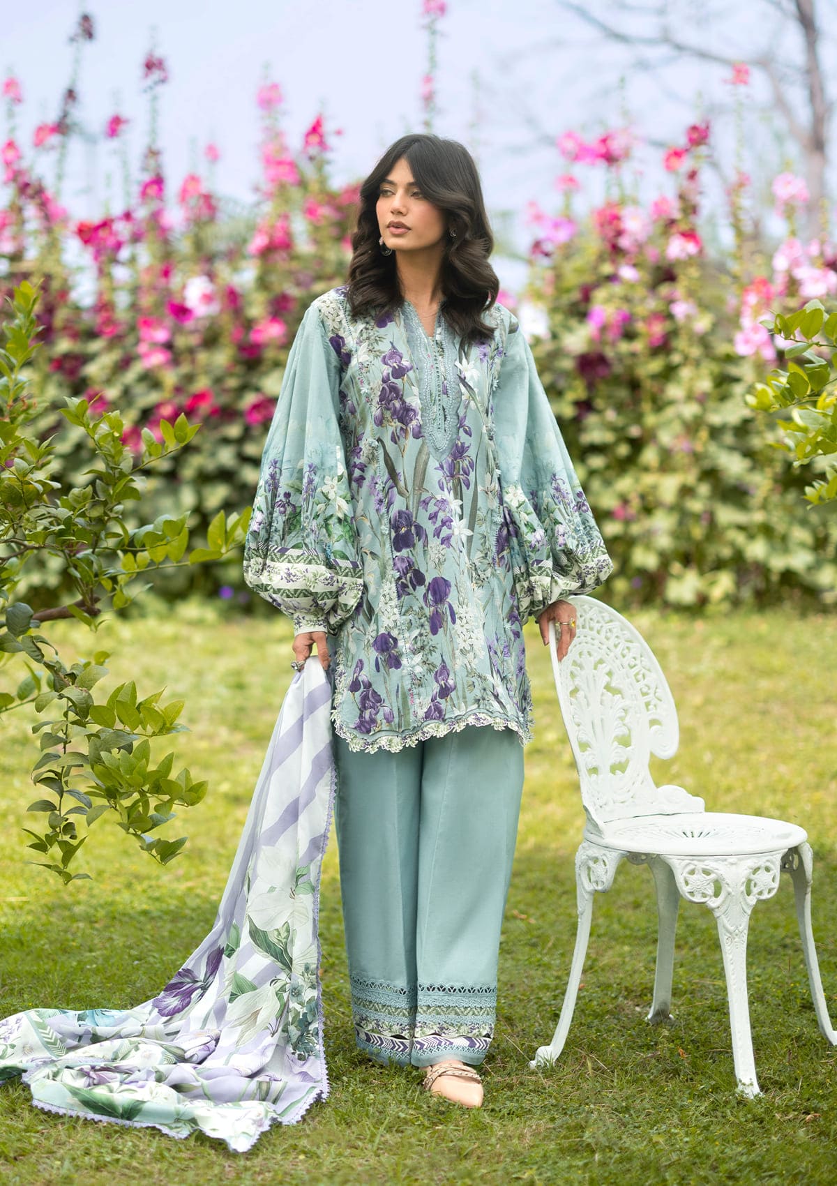 Bridgerton Prints Lawn – EPB-2B LADY EVER