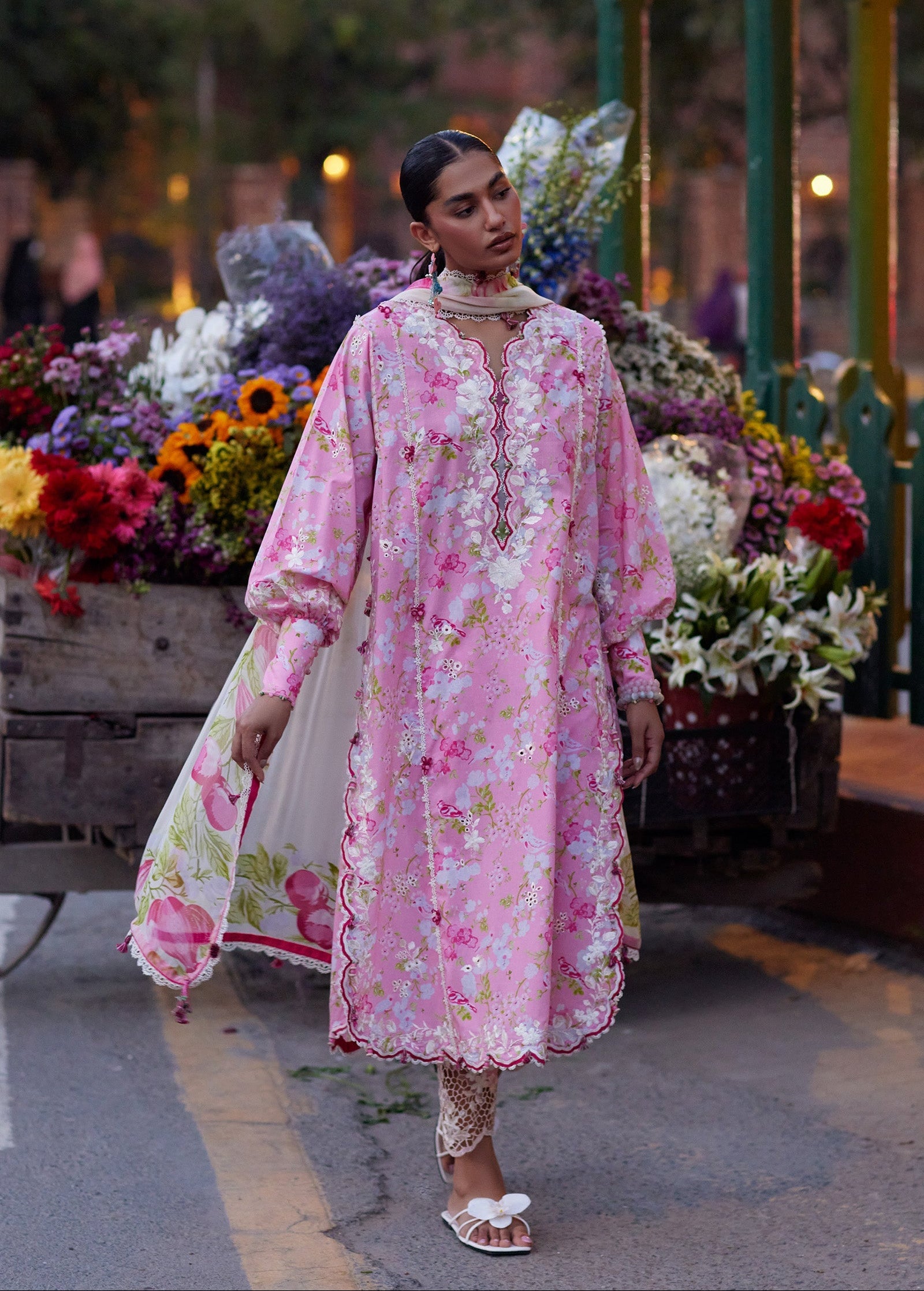 Festive Luxury Lawn – Peony Reverie (Z-03)