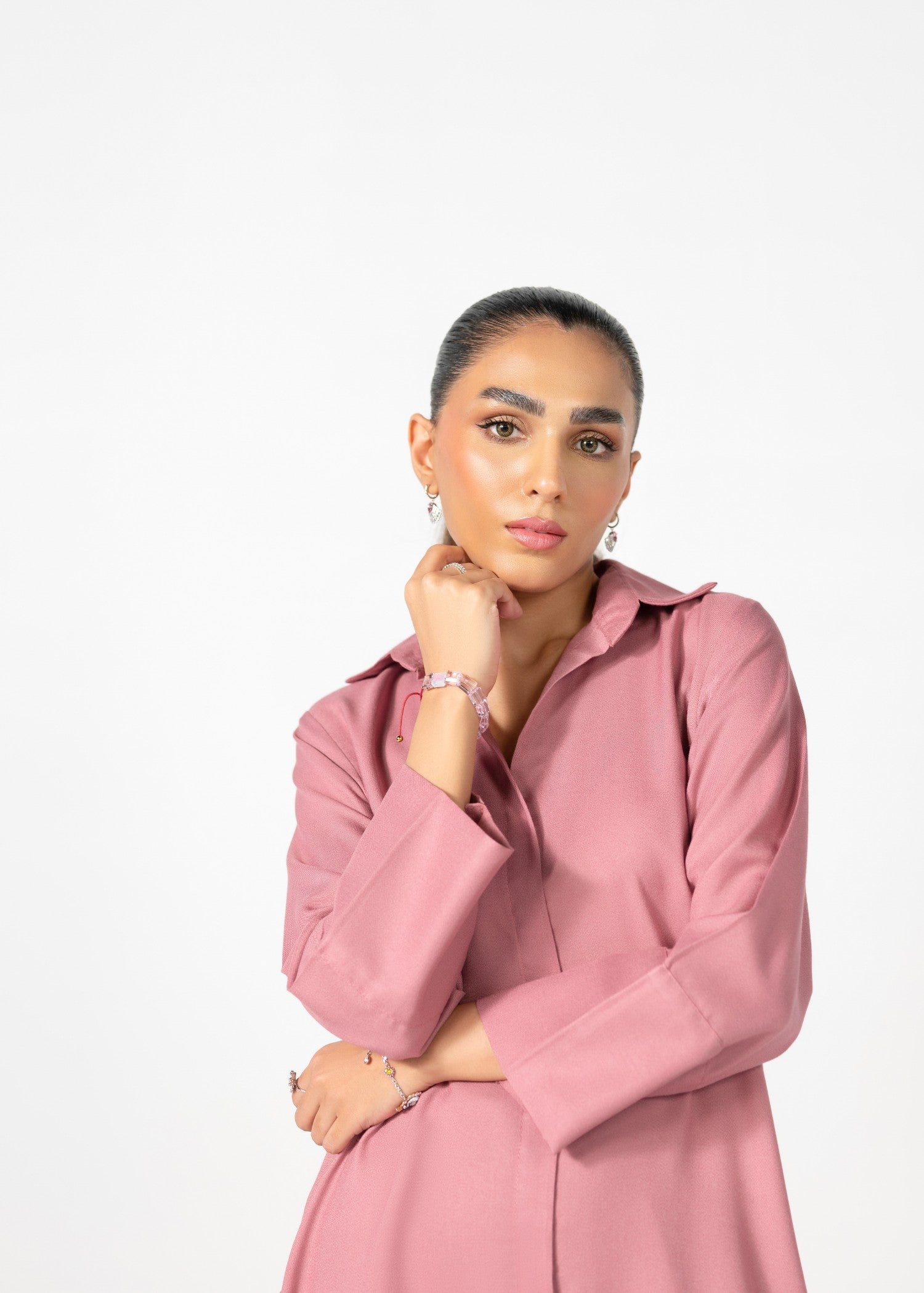 karandi Co Ord Sets in Pink