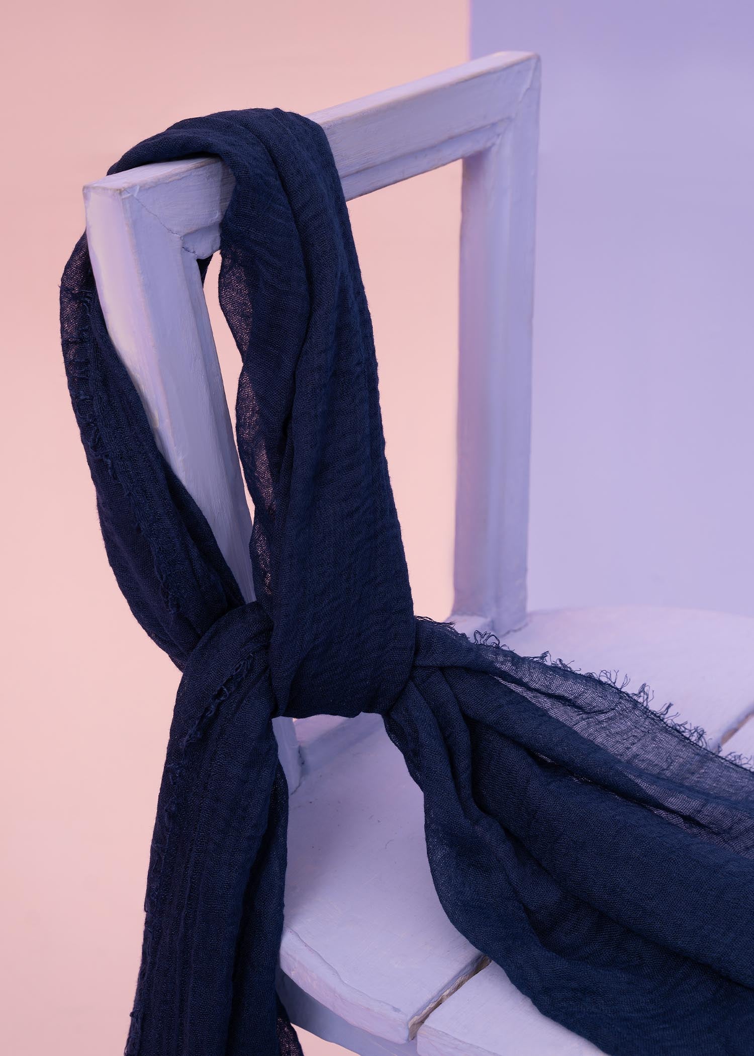 viscose Hijab in Blue