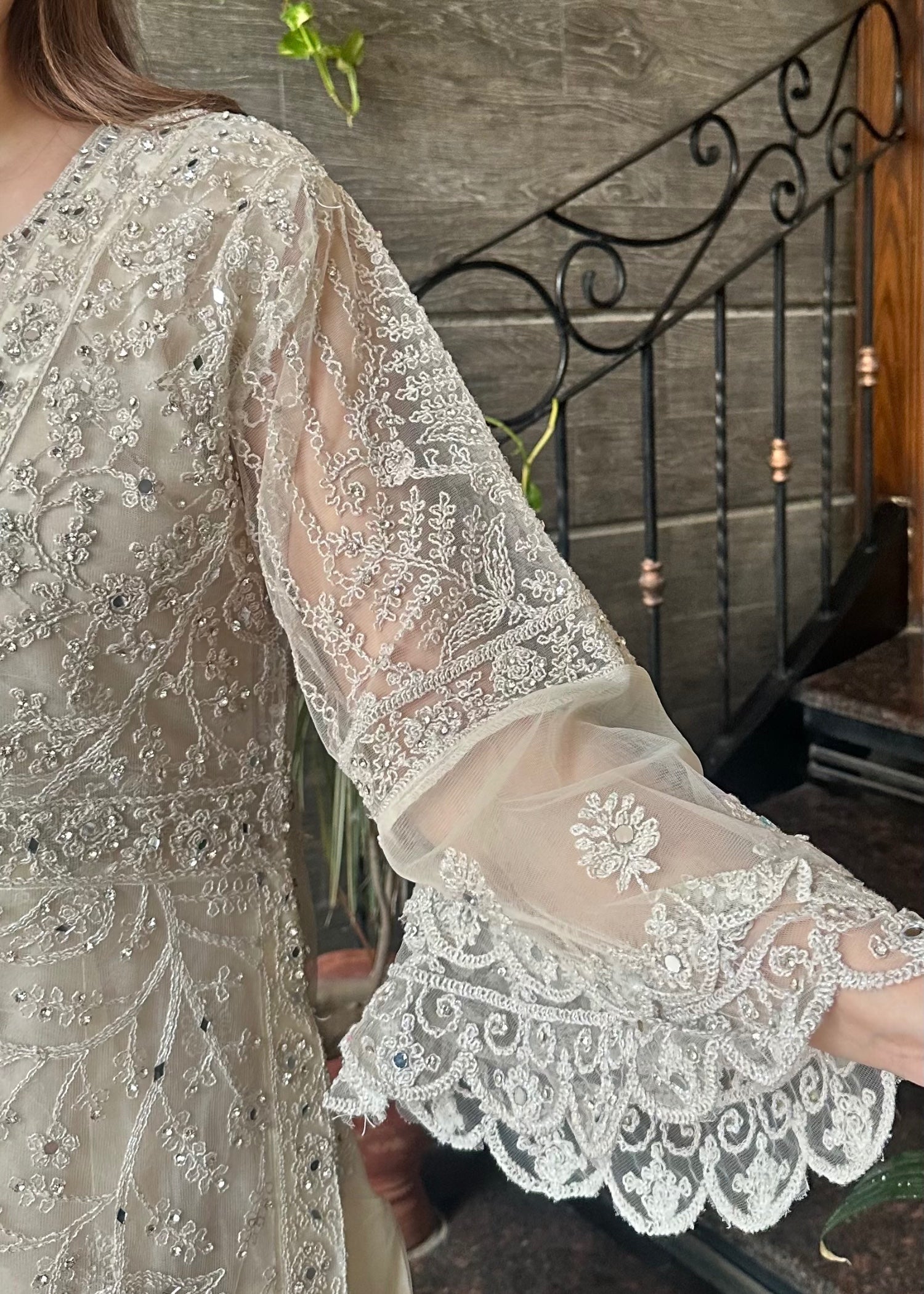 net Maxi in Ivory