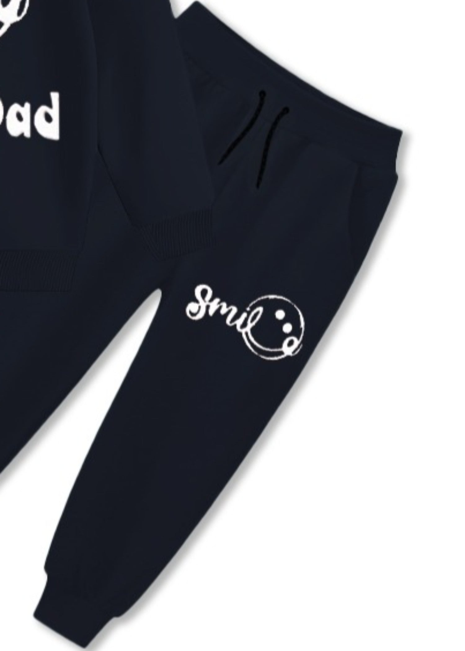 fleece Tracksuit in Prussian blue