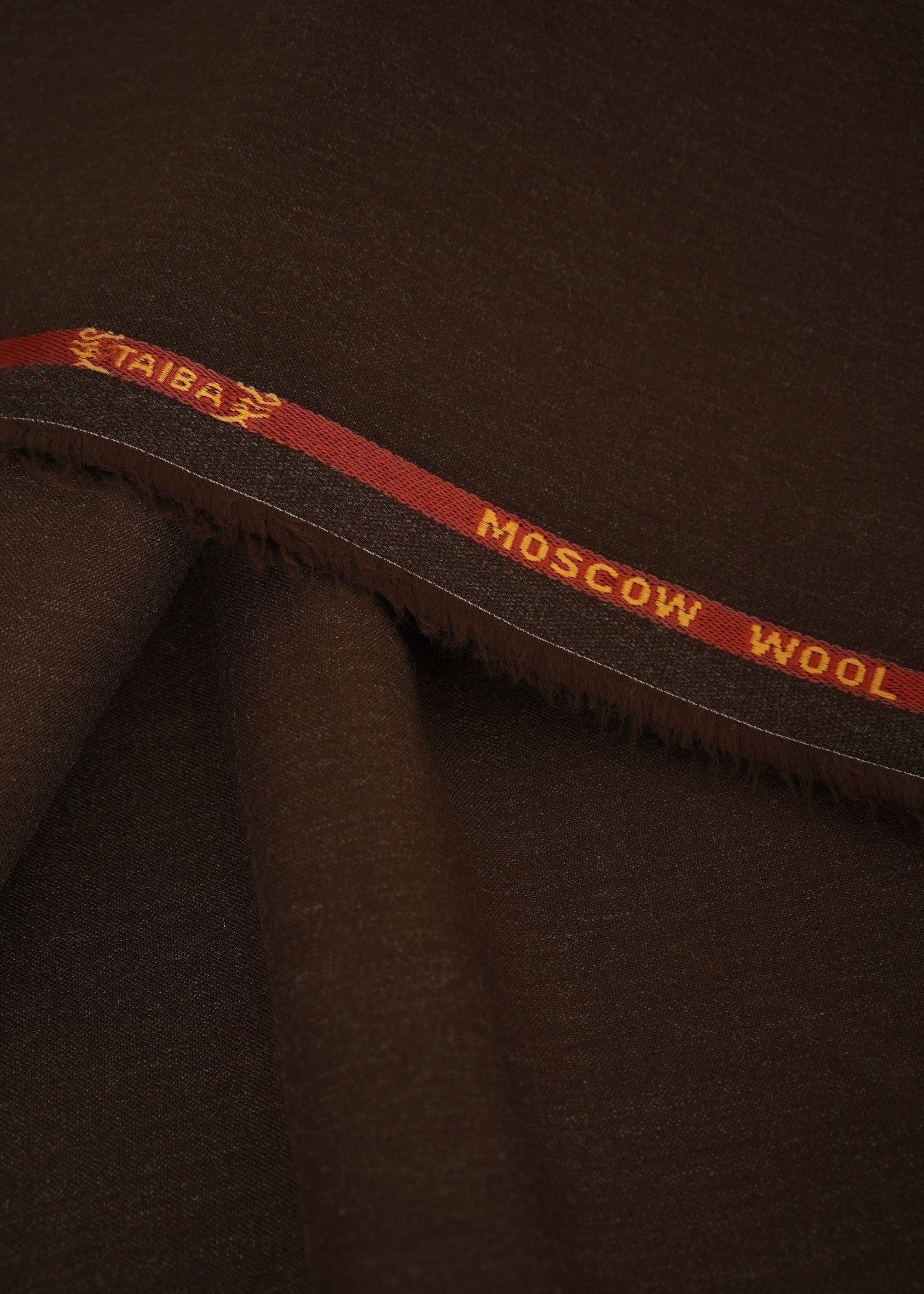 wool Unstitched in Dark brown