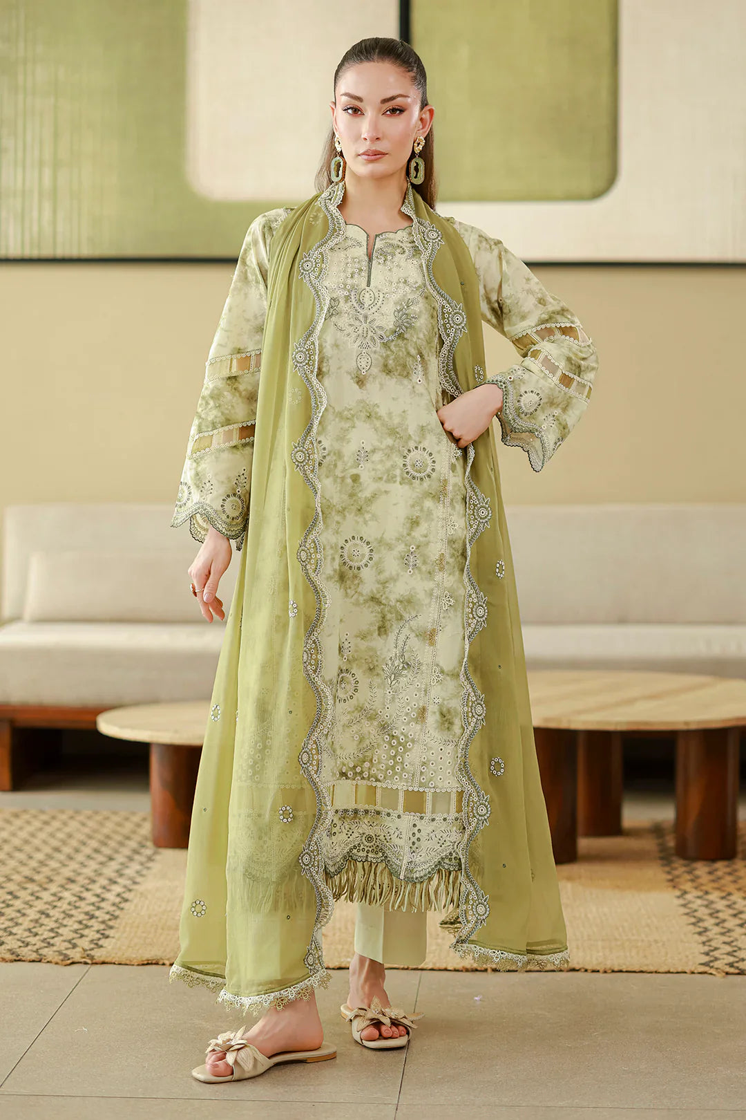 Chikankari Lawn – Z-4065