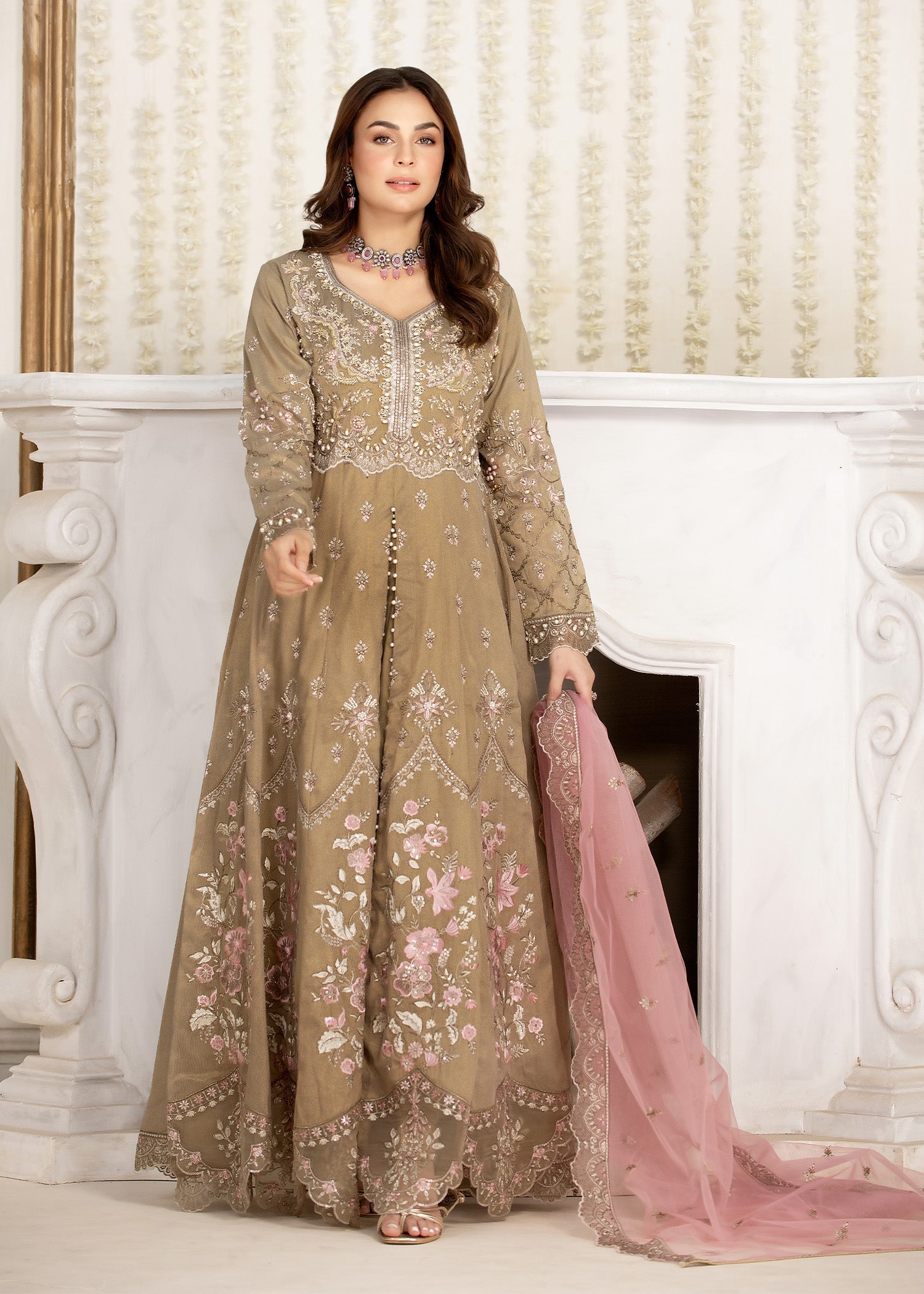 karandi Maxi in Bronze orange