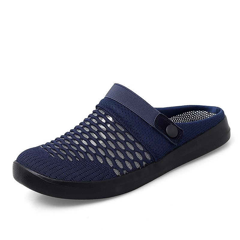 Baotou Half Slippers Flat Non-heel Lazy Fashion Casual Non-slip Sandals