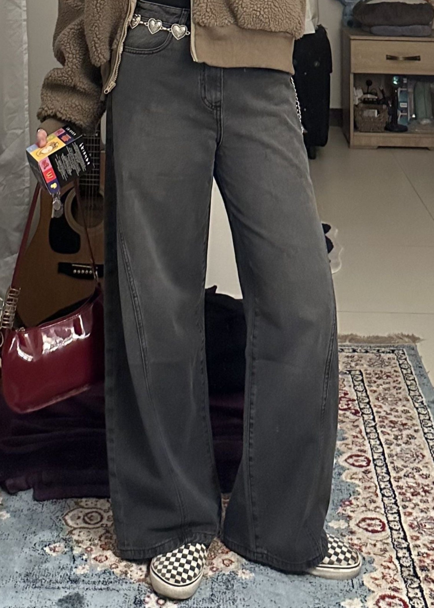 denim Jeans in Charcoal