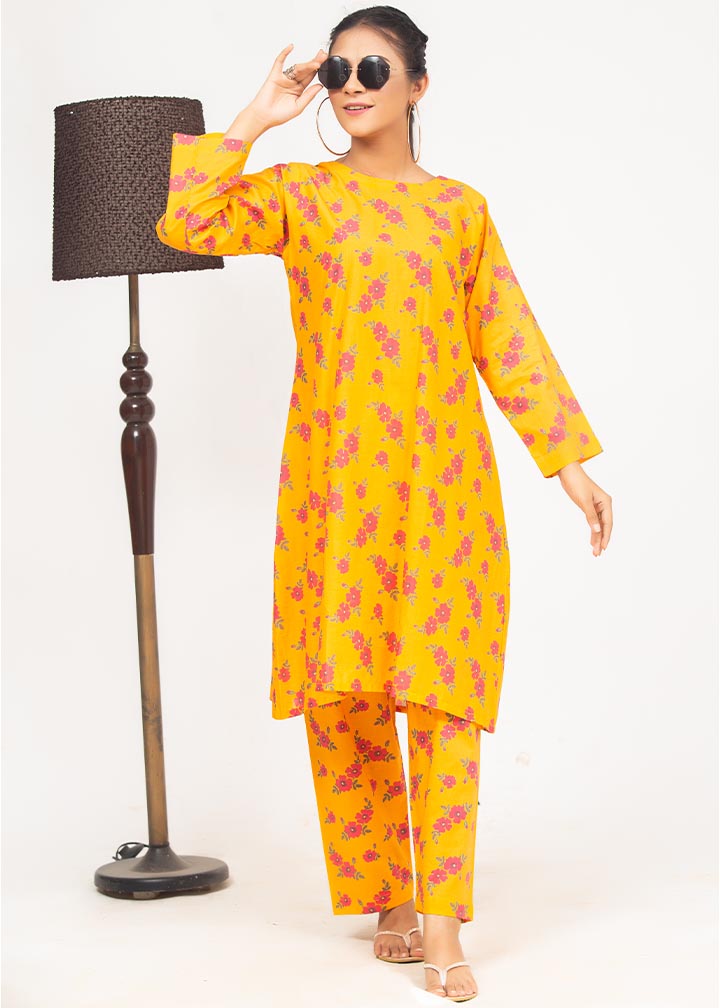cambric Co Ord Sets in Yellow