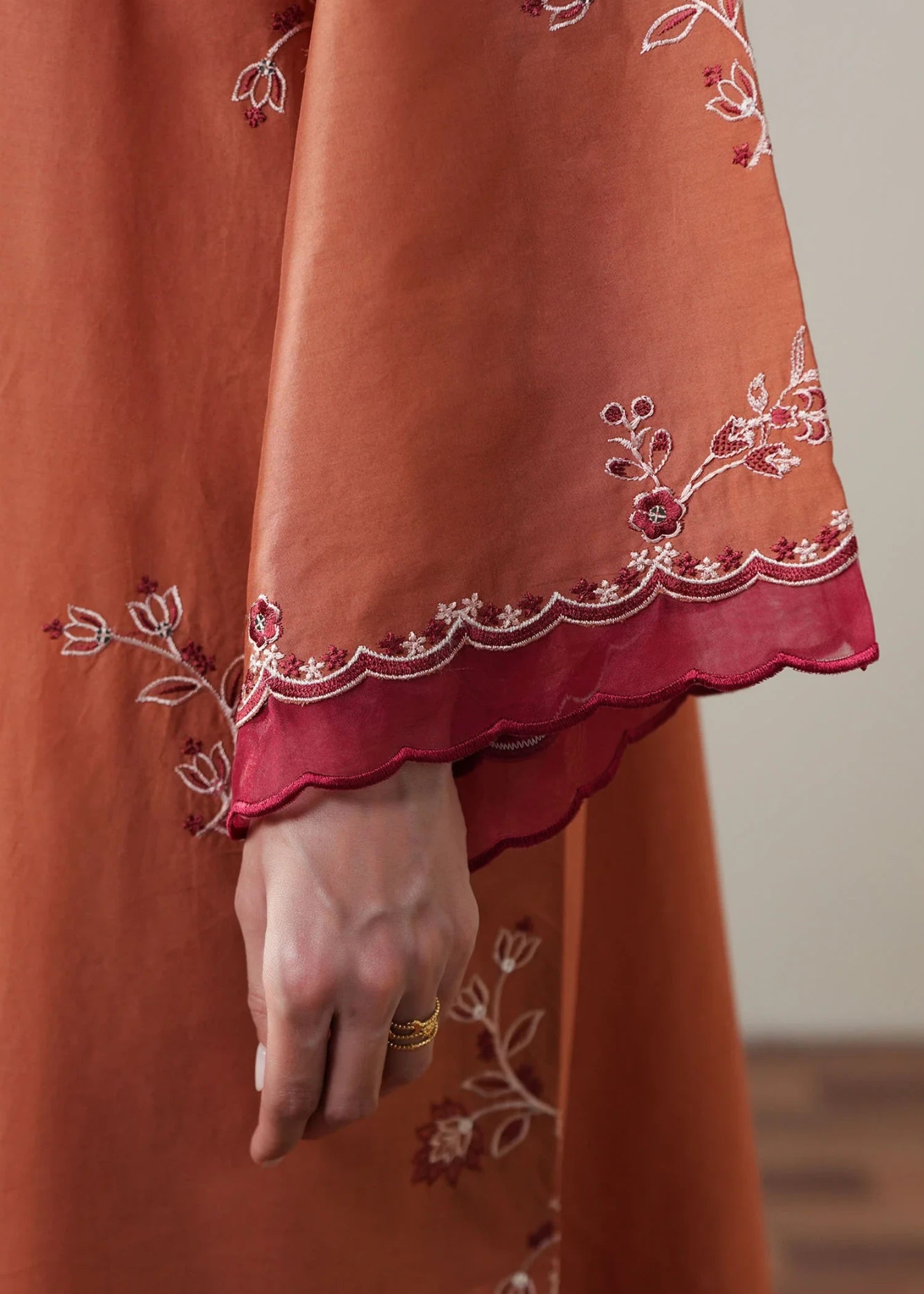 cambric Unstitched in Orange