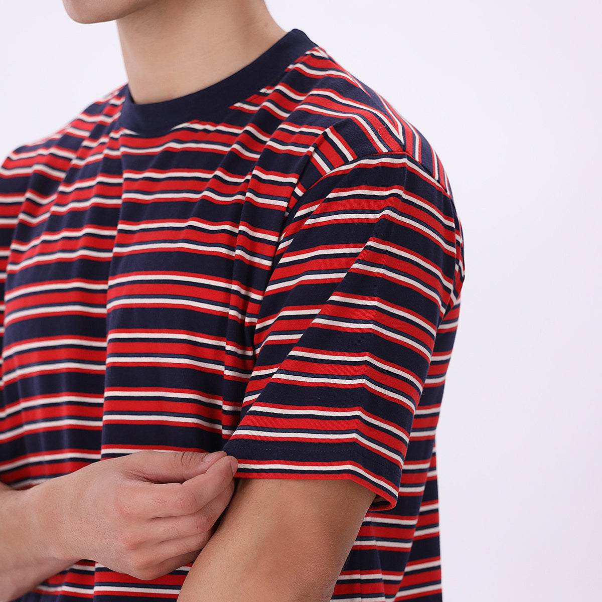 cotton T Shirt in Multi by Wewear