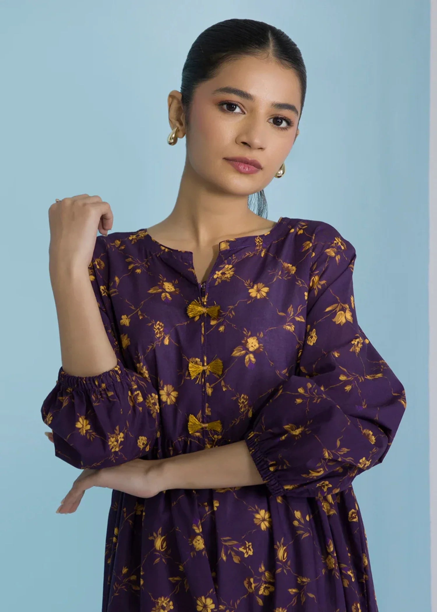 cambric Maxi in Purple