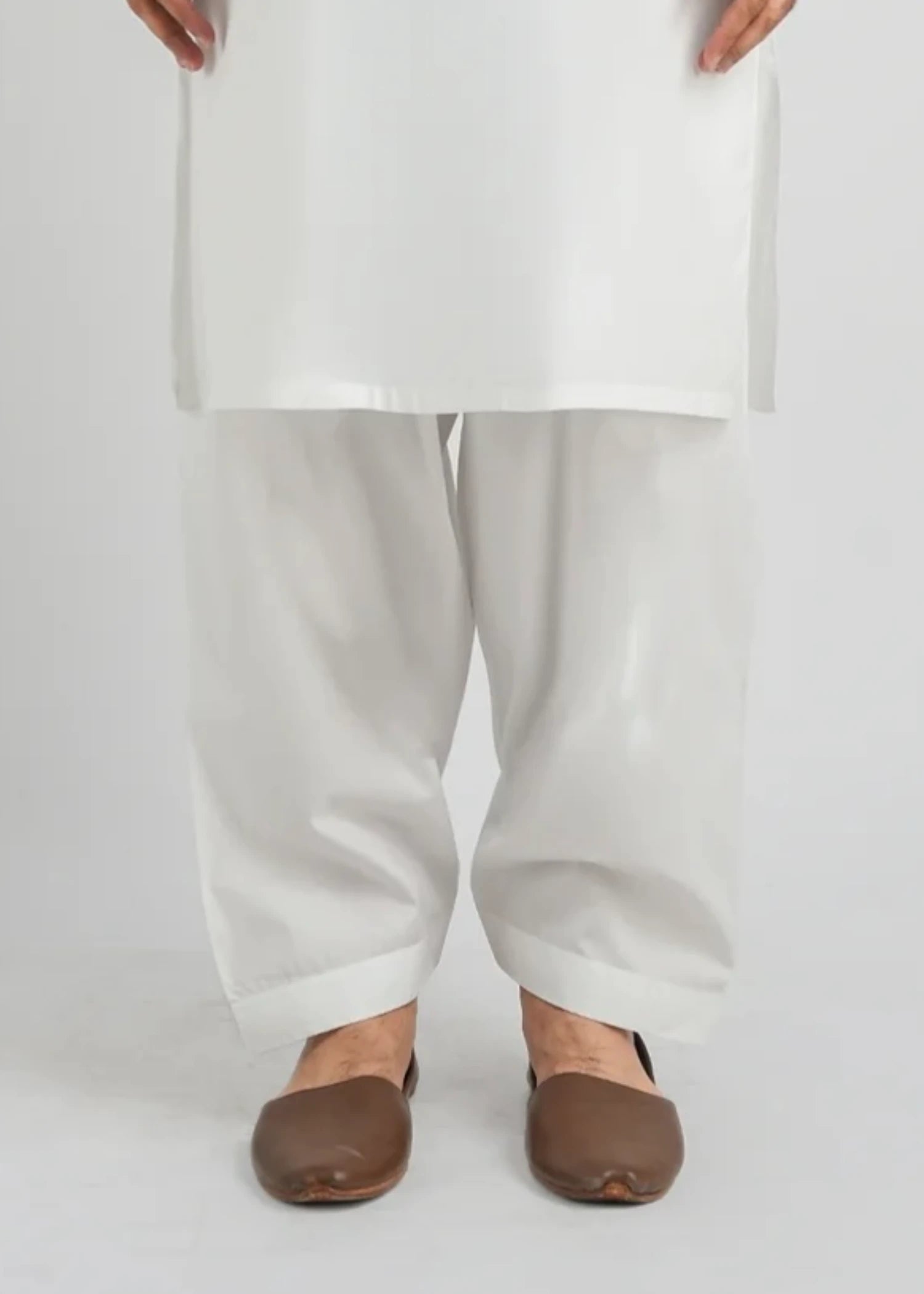 cotton Shalwar in White